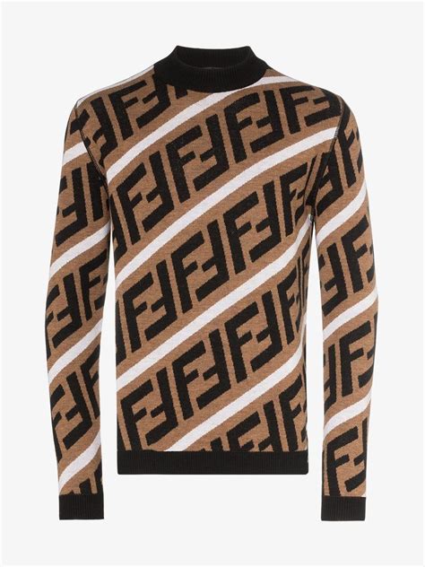 mens fendi sweater sale|fendi jumpers men.